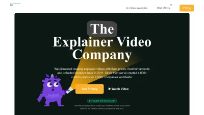 Screenshot preview of wyzowl.com