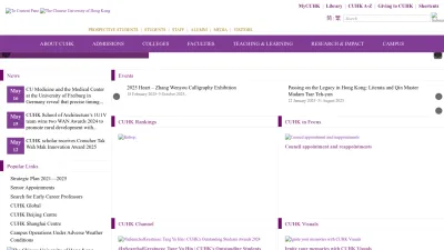 Screenshot of Cuhk.edu.hk