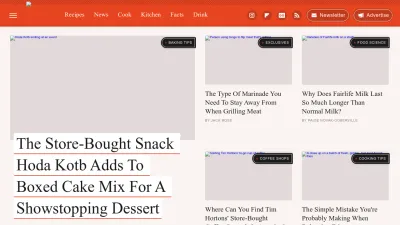 Screenshot preview of foodrepublic.com