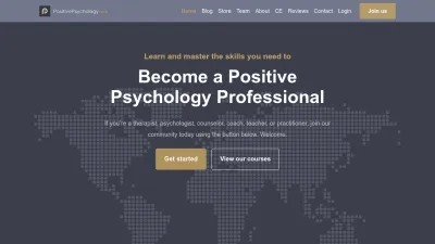 Screenshot of Positivepsychology.com