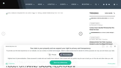 Screenshot of Blackenterprise.com