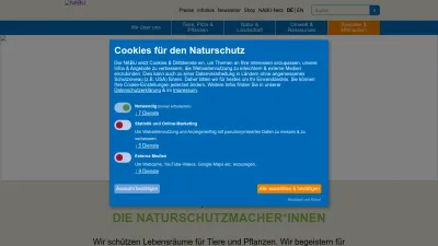 Screenshot of Nabu.de