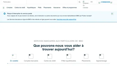 Screenshot of Bmo.com