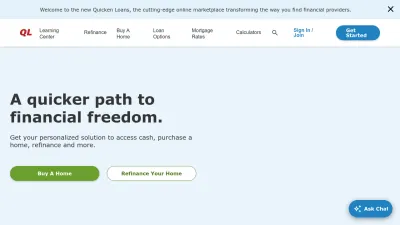 Screenshot preview of quickenloans.com