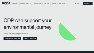Screenshot of Cdp.net