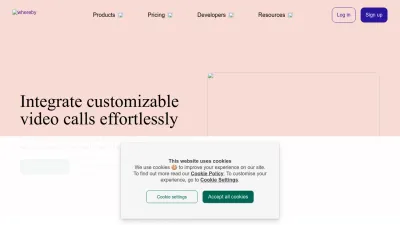 Screenshot of Whereby.com