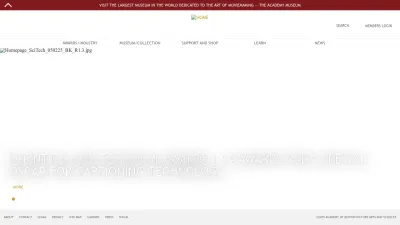 Screenshot preview of oscars.org