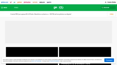 Screenshot preview of globoesporte.globo.com