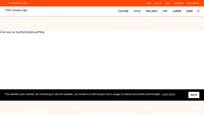 Screenshot of Hercampus.com