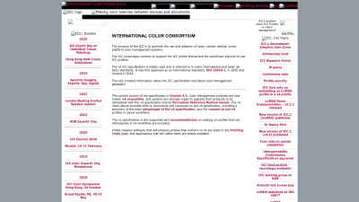 Screenshot of Color.org
