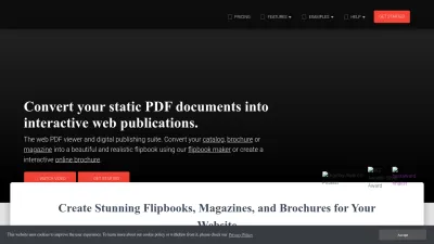 Screenshot of Flowpaper.com