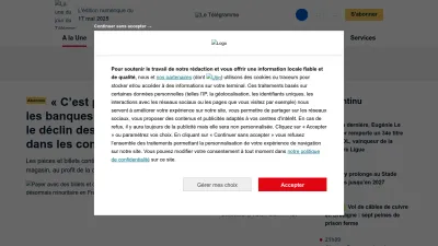 Screenshot preview of letelegramme.fr