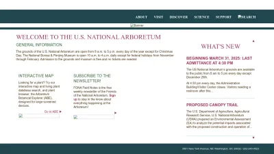 Screenshot of Usna.usda.gov