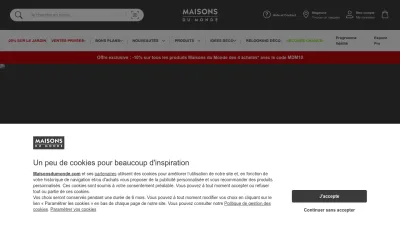 Screenshot preview of maisonsdumonde.com