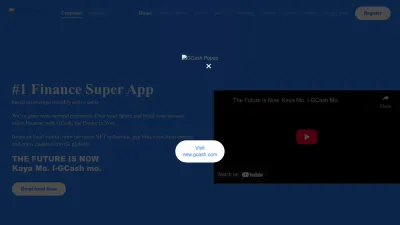 Screenshot of Gcash.com