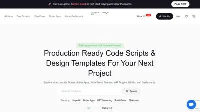 Screenshot preview of iqonic.design