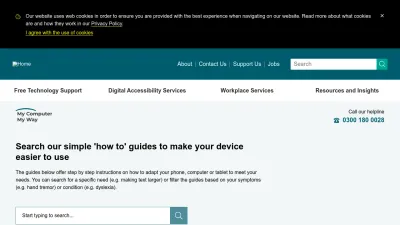 Screenshot preview of mcmw.abilitynet.org.uk