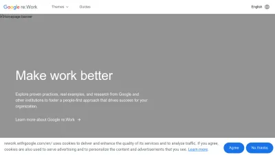 Screenshot of Rework.withgoogle.com