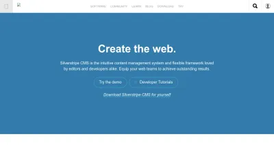 Screenshot preview of silverstripe.org
