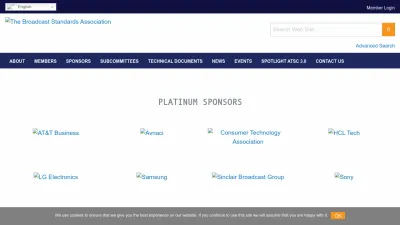 Screenshot of Atsc.org
