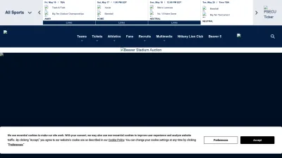 Screenshot of Gopsusports.com
