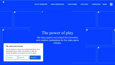 Screenshot preview of theesa.com