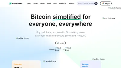 Screenshot of Bitcoin.com