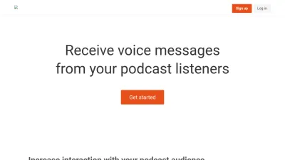 Screenshot of Speakpipe.com