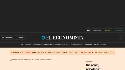 Screenshot of Eleconomista.com.mx