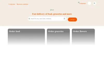 Screenshot of Talabat.com