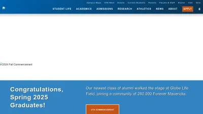 Screenshot of Uta.edu