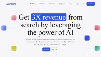 Screenshot of Wordlift.io