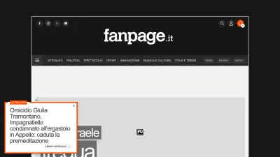 Screenshot preview of fanpage.it