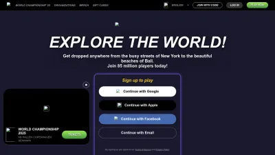 Screenshot of Geoguessr.com