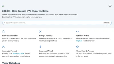 Screenshot of Svgrepo.com