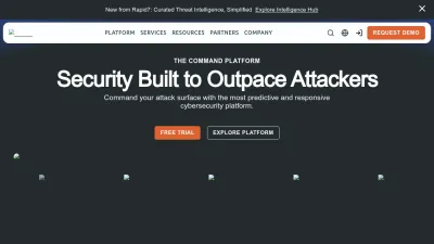 Screenshot of Rapid7.com