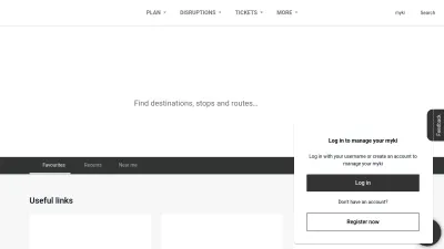 Screenshot of Ptv.vic.gov.au