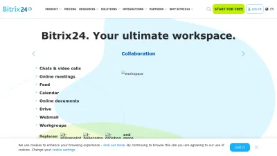 Screenshot preview of bitrix24.com