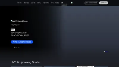 Screenshot preview of usanetwork.com