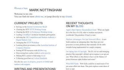 Screenshot of Mnot.net