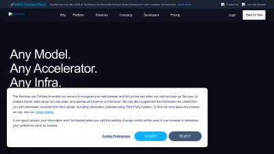 Screenshot of Clarifai.com