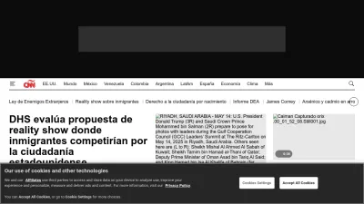 Screenshot of Cnnespanol.cnn.com