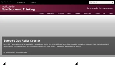Screenshot of Ineteconomics.org