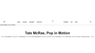 Screenshot of Papermag.com