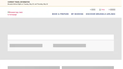Screenshot preview of brusselsairlines.com