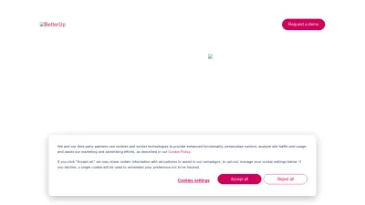 Screenshot of Betterup.com