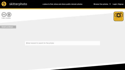 Screenshot of Skitterphoto.com