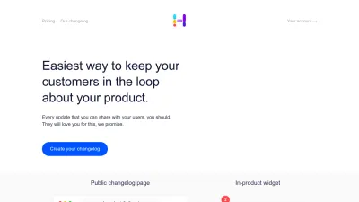 Screenshot of Headwayapp.co
