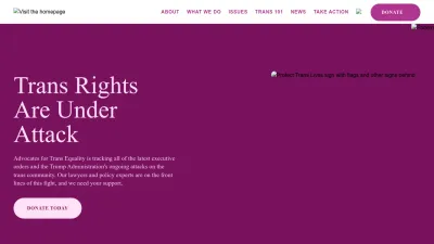 Screenshot of Transequality.org