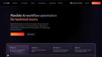 Screenshot of N8n.io
